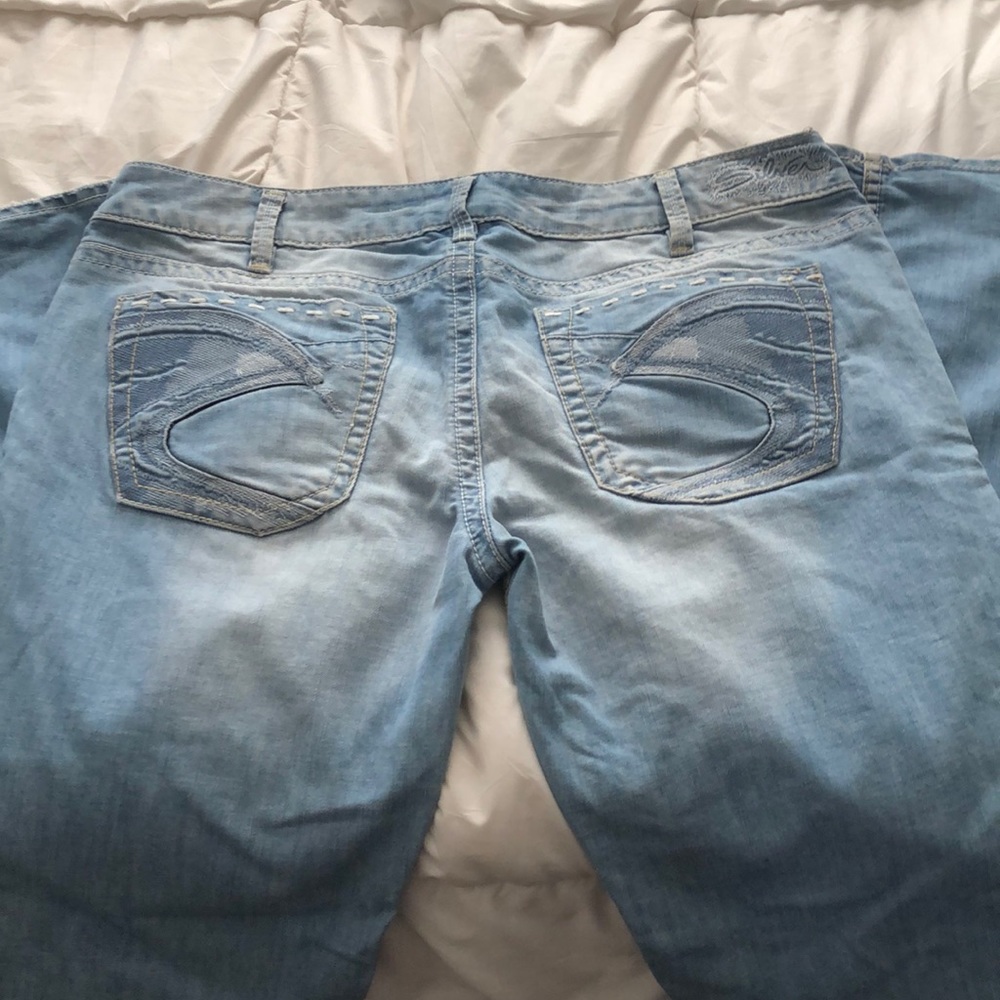 Silver jeans